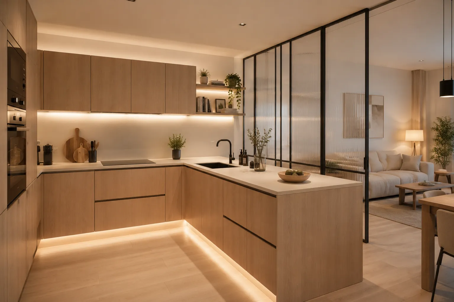 Cocina con separación de ambientes - imagen 2